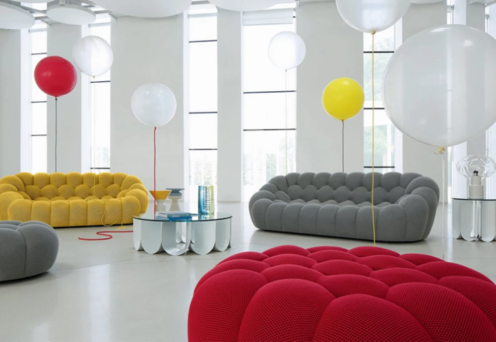 modern curved bubble sofa